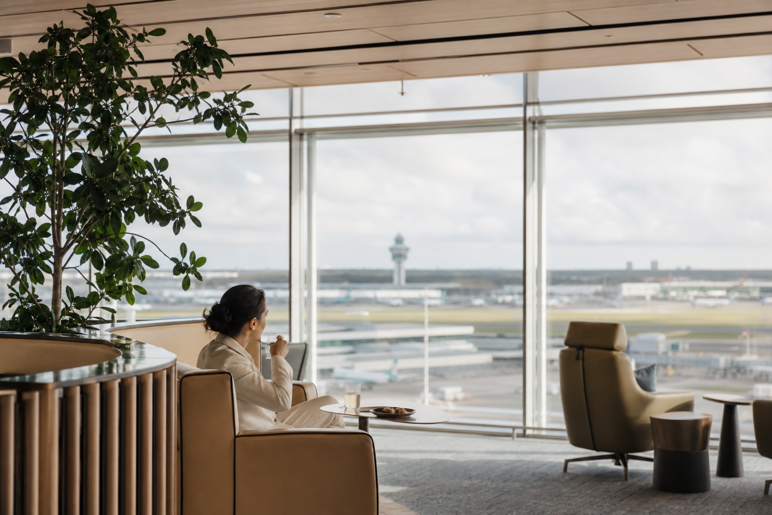 Modernization at Schiphol at Aspire Lounge Schiphol