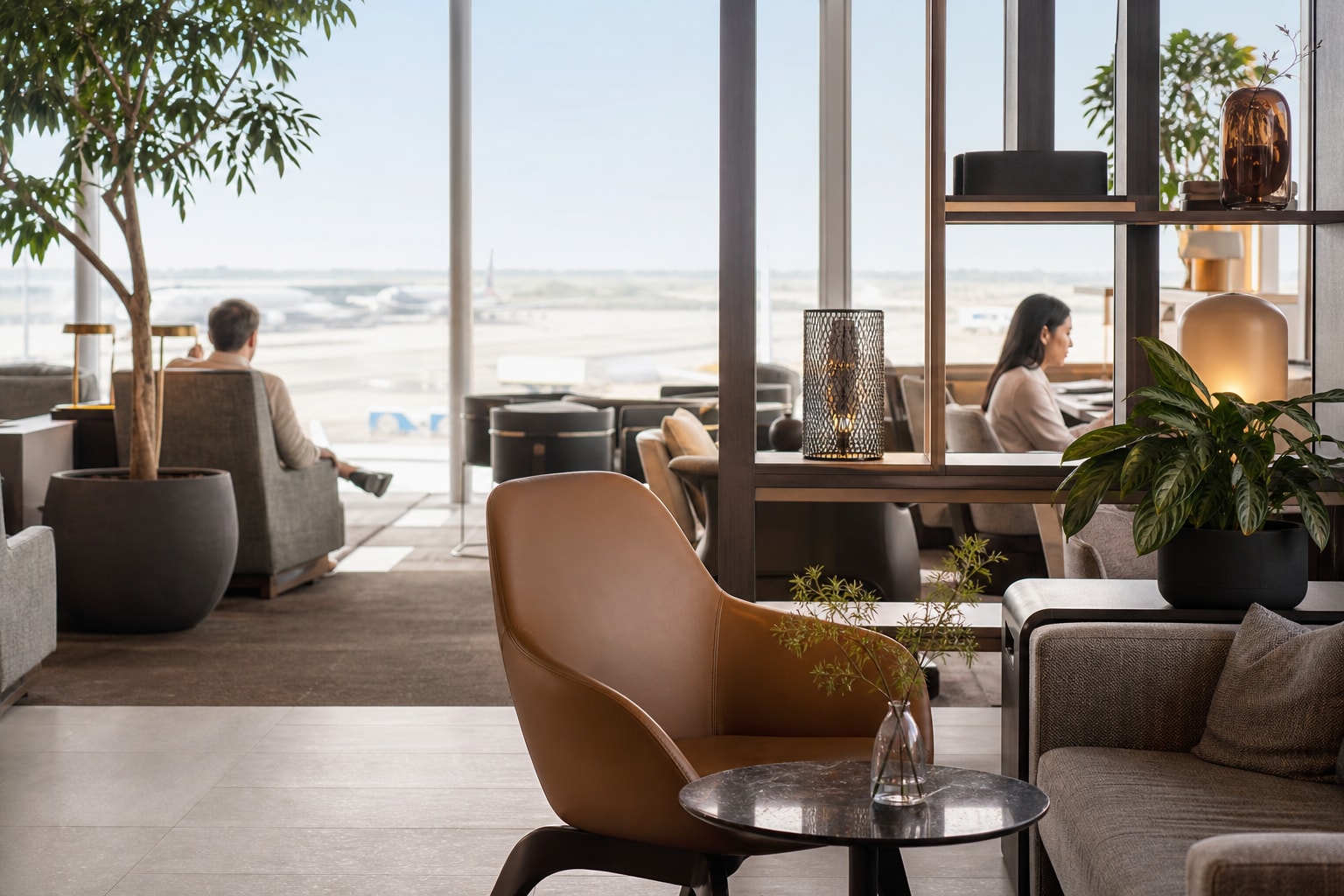 Lounge Features at Aspire Lounge Schiphol