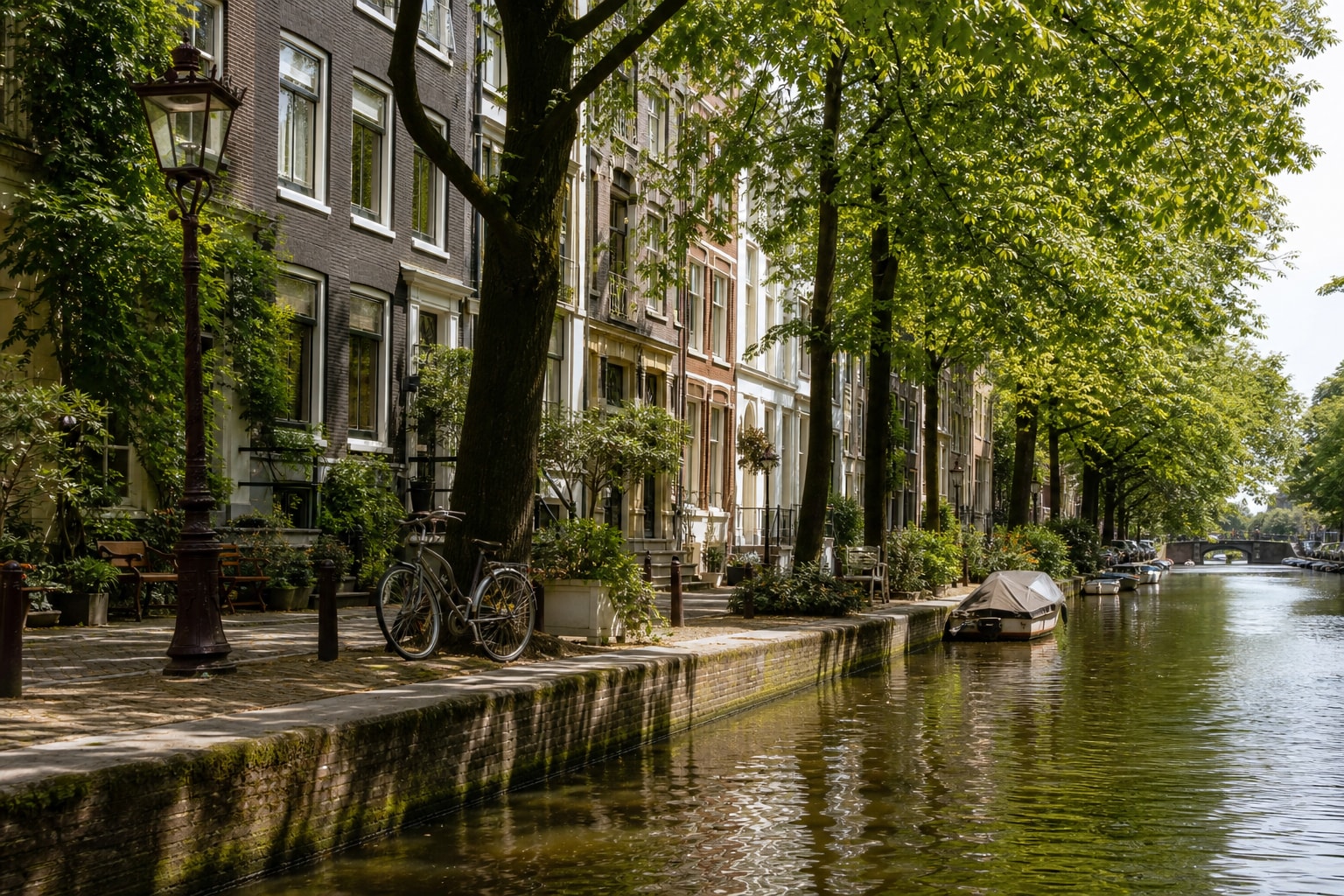 Canal-Side Treasures at Brouwersgracht