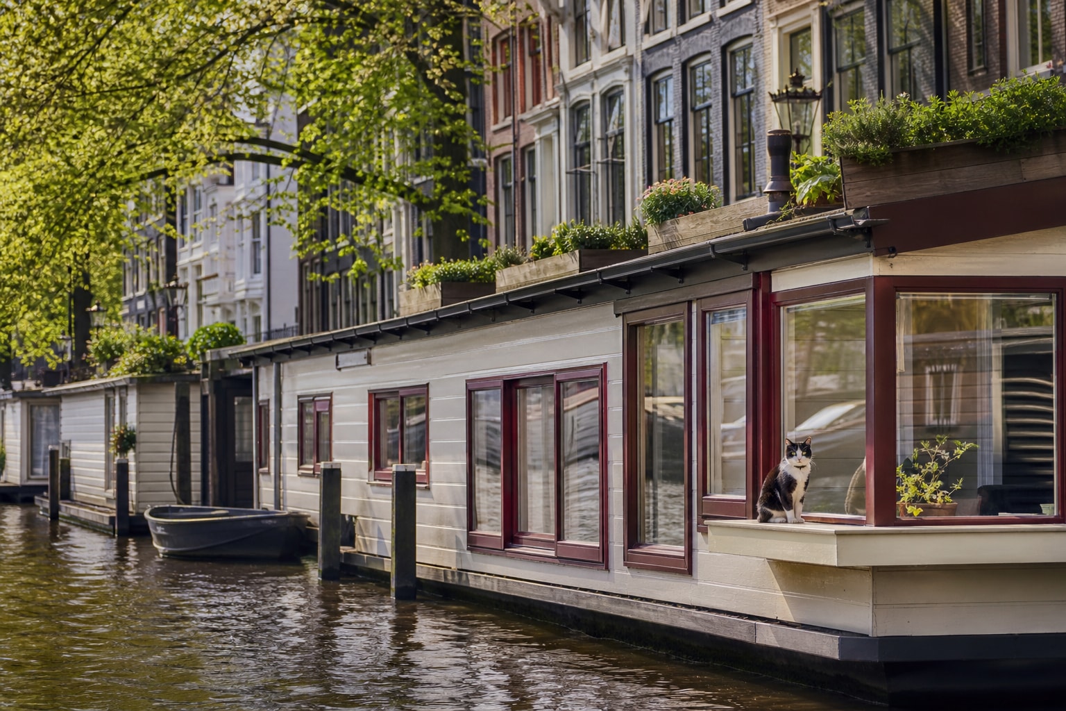 Life on the Water at De Poezenboot