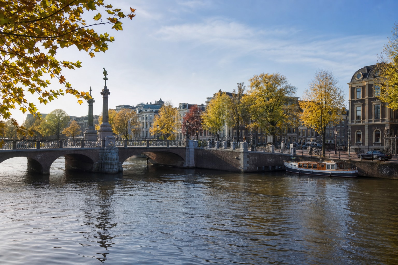 Riverfront Landmarks at The Amstel