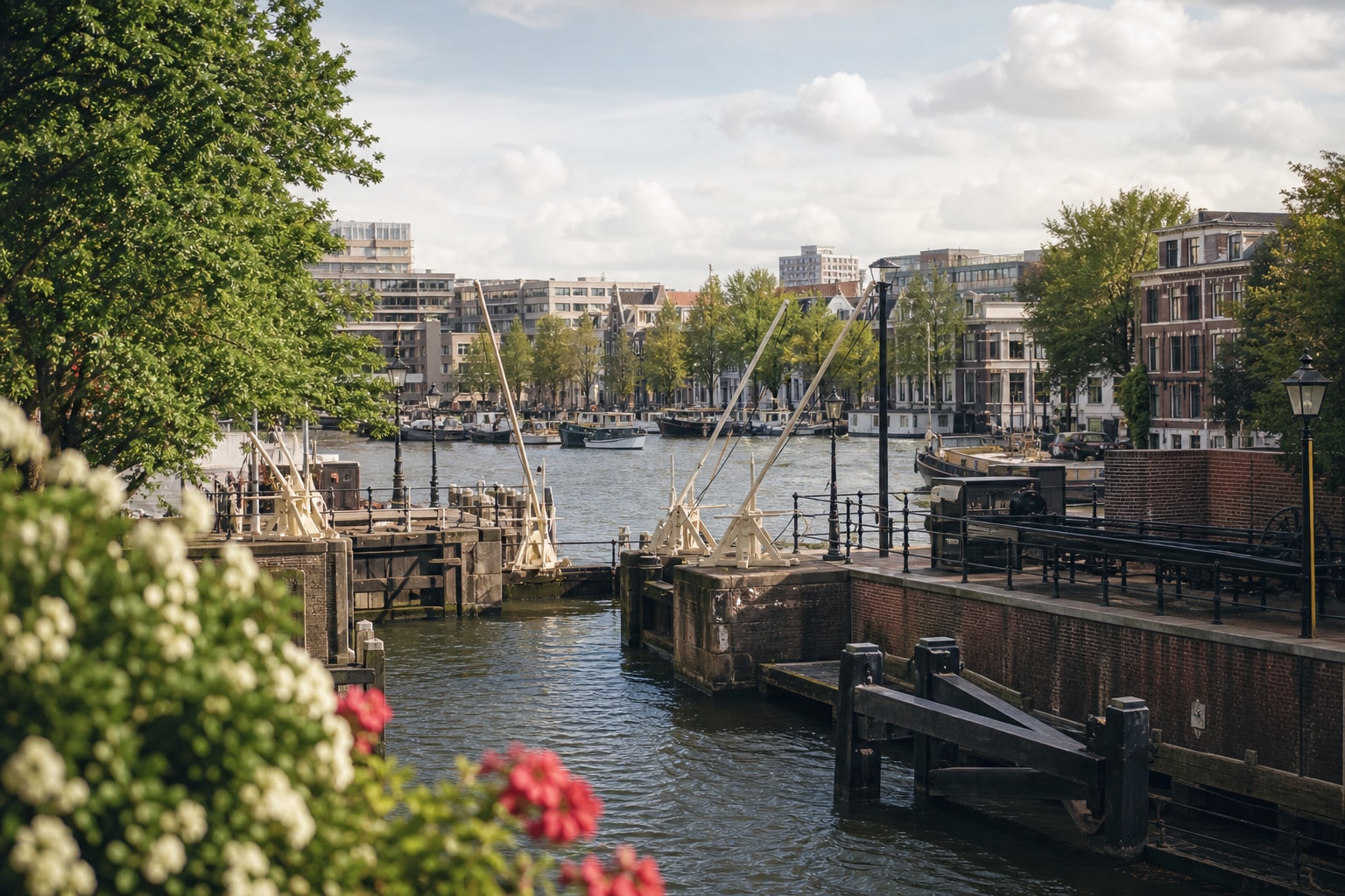 The Vision of Johannes Hudde at Amstelsluizen