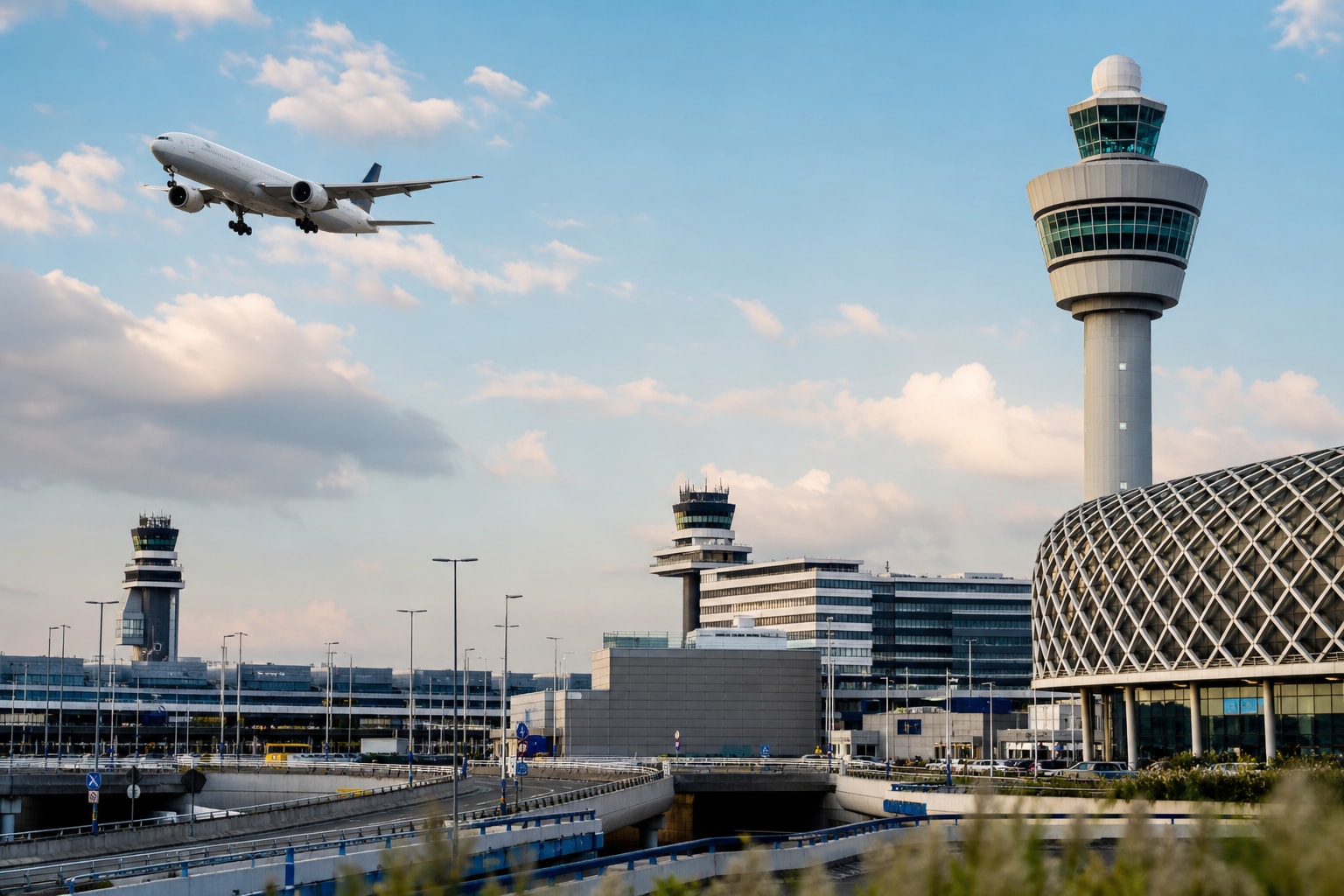 The Evolution of Schiphol at Amsterdam Airport Schiphol